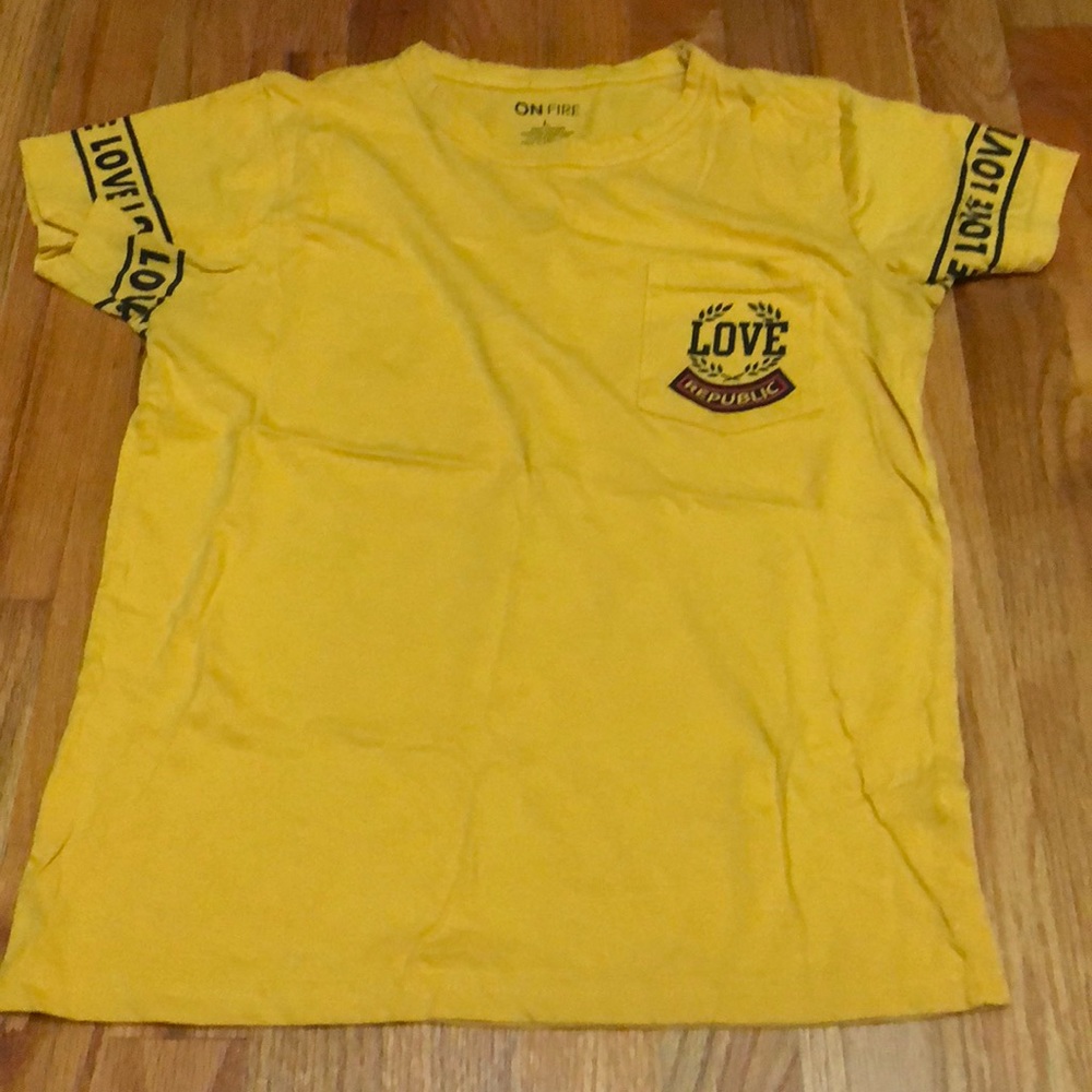 Yellow Love Republic Shirt